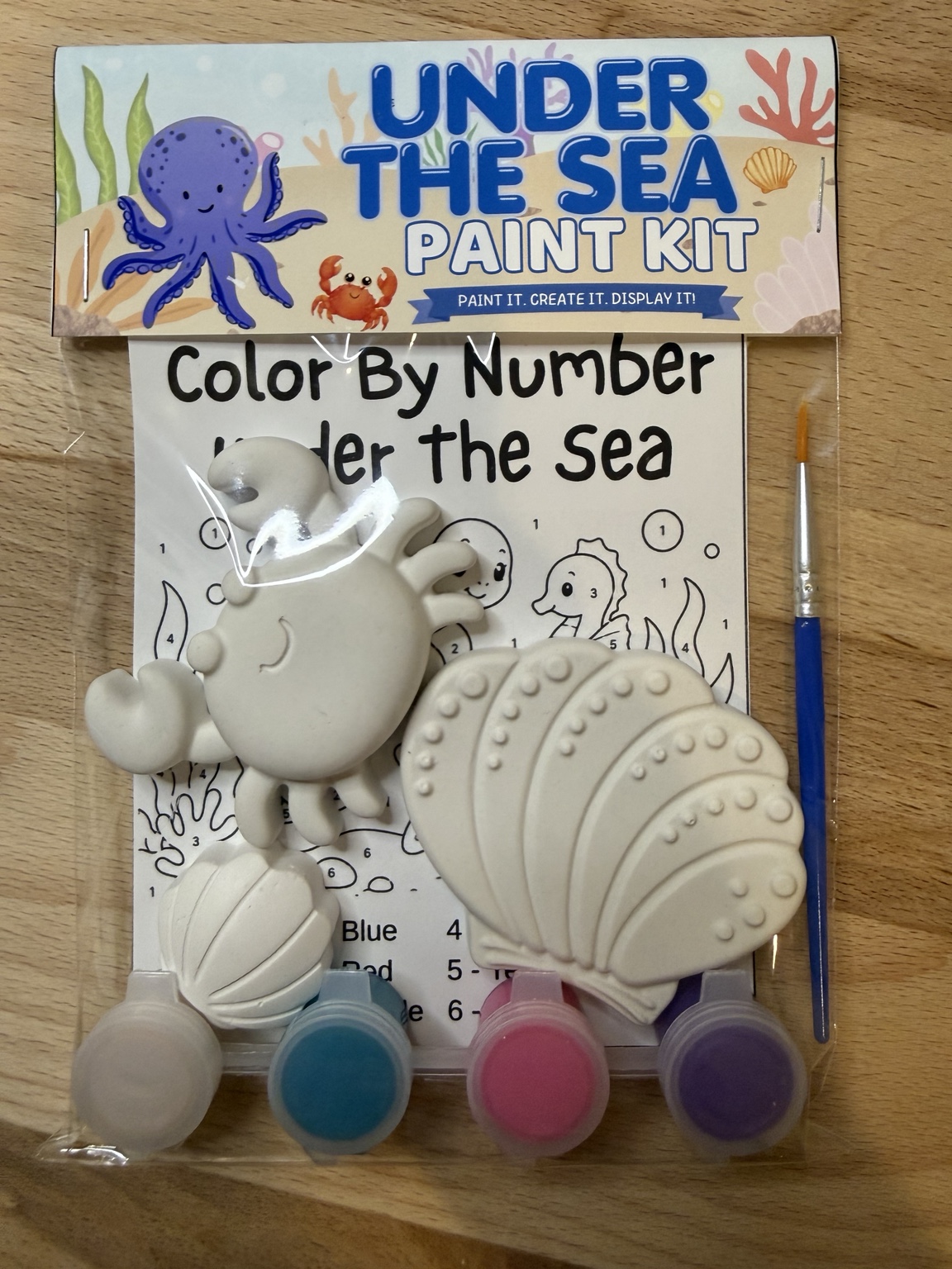 Under the Sea paint kit